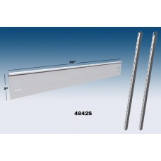 36" Metal Strip Sign Holder with Slotted Uprights