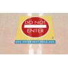 HealthShield™ - Sticker Decal: "Do Not Enter, Enter Next Aisle"